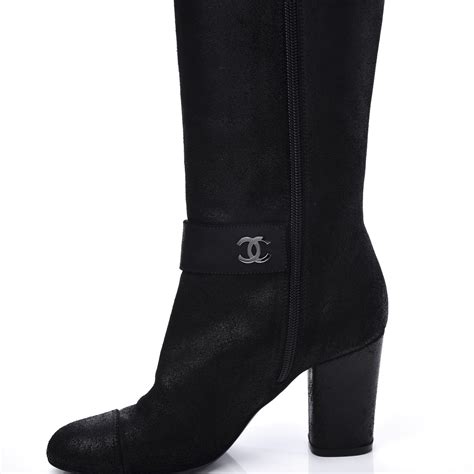 chanel australia shoes|Chanel knee boots.